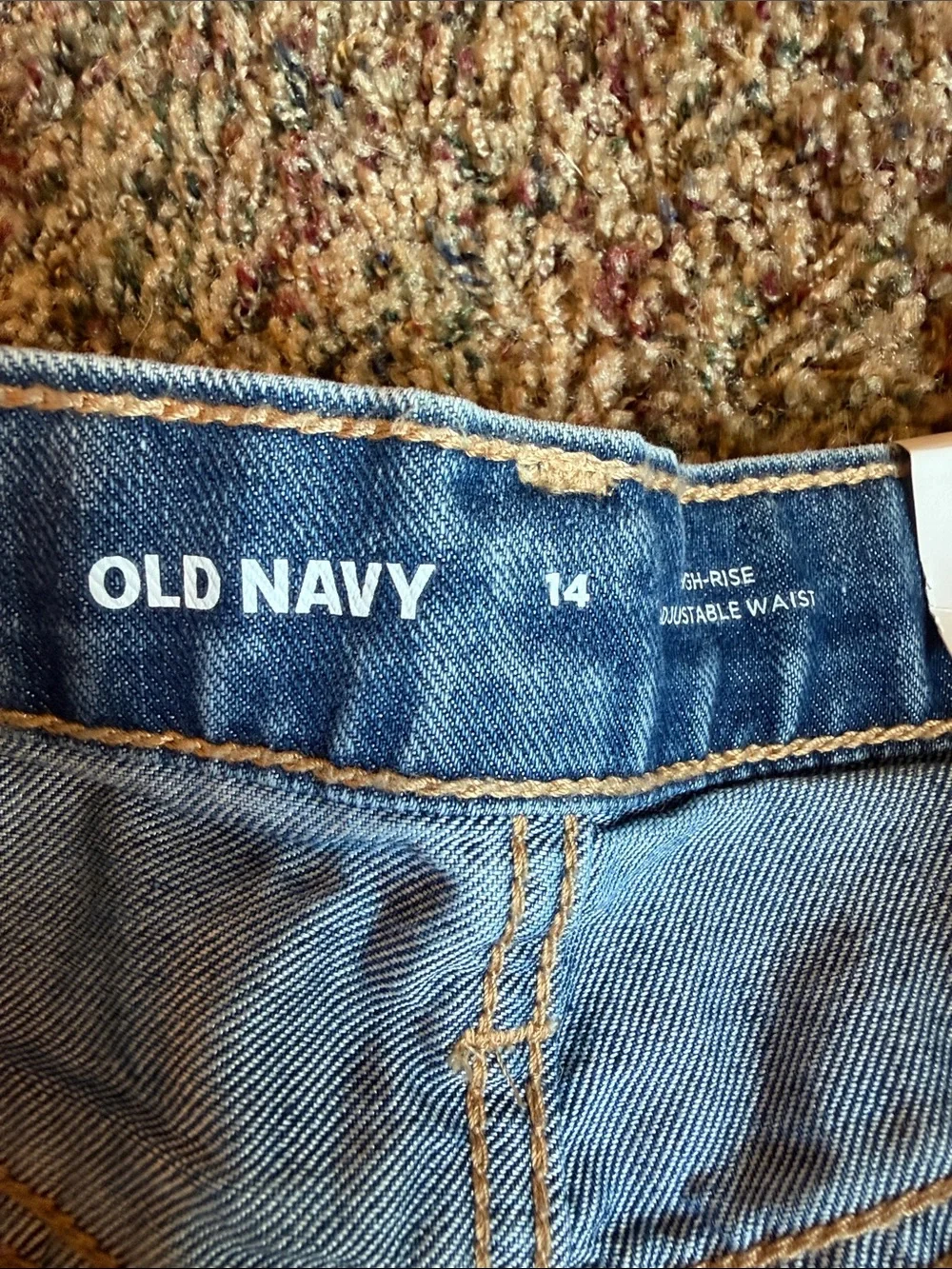 Old Navy Light Blue Denim Cutoff Shorts